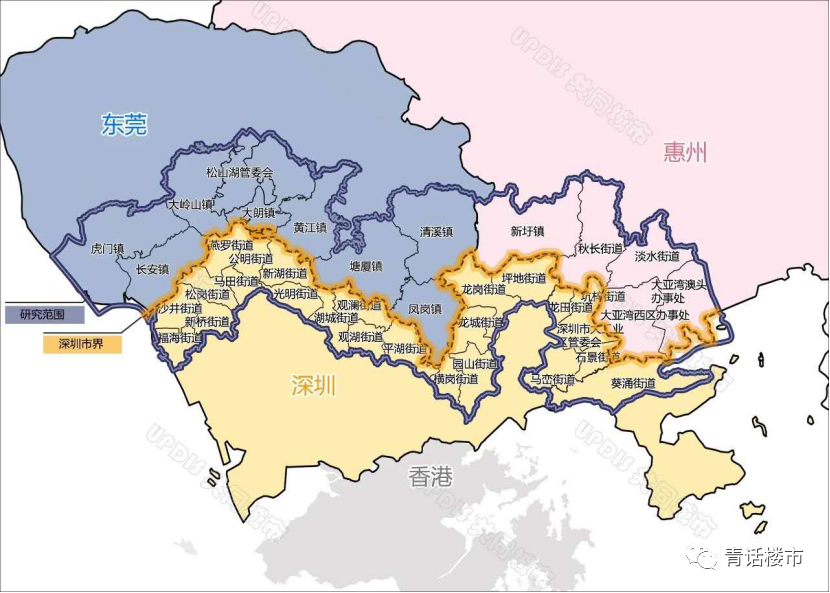 深圳扩容研究规模地图 深圳扩容研究规模地图