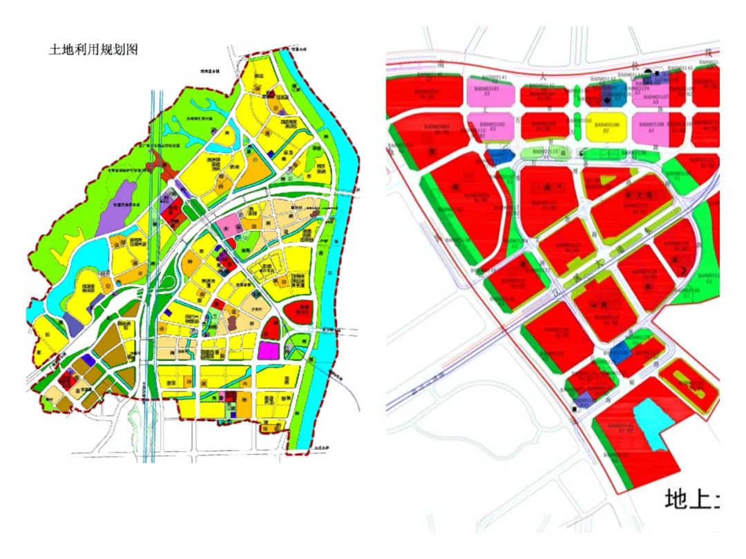 从控规图分析楼市:知识城,万博,金融城,南沙,广钢都在这了