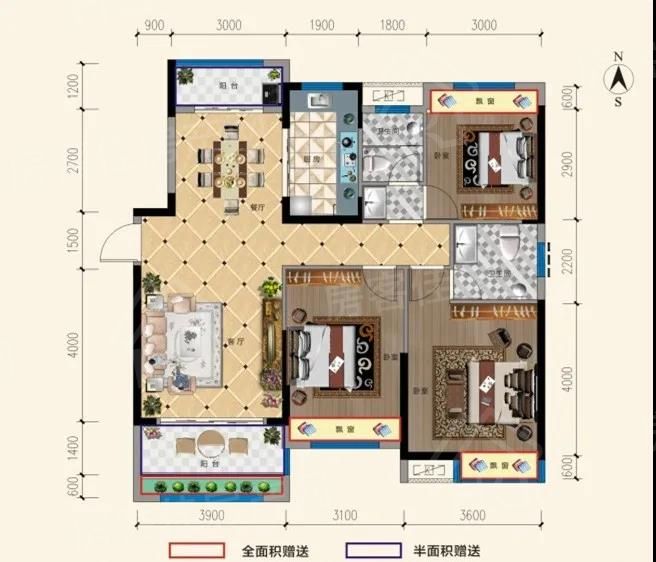 洋丰·象山玉园户型图